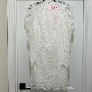 Lilly Pulitzer White Averi Lace Dress